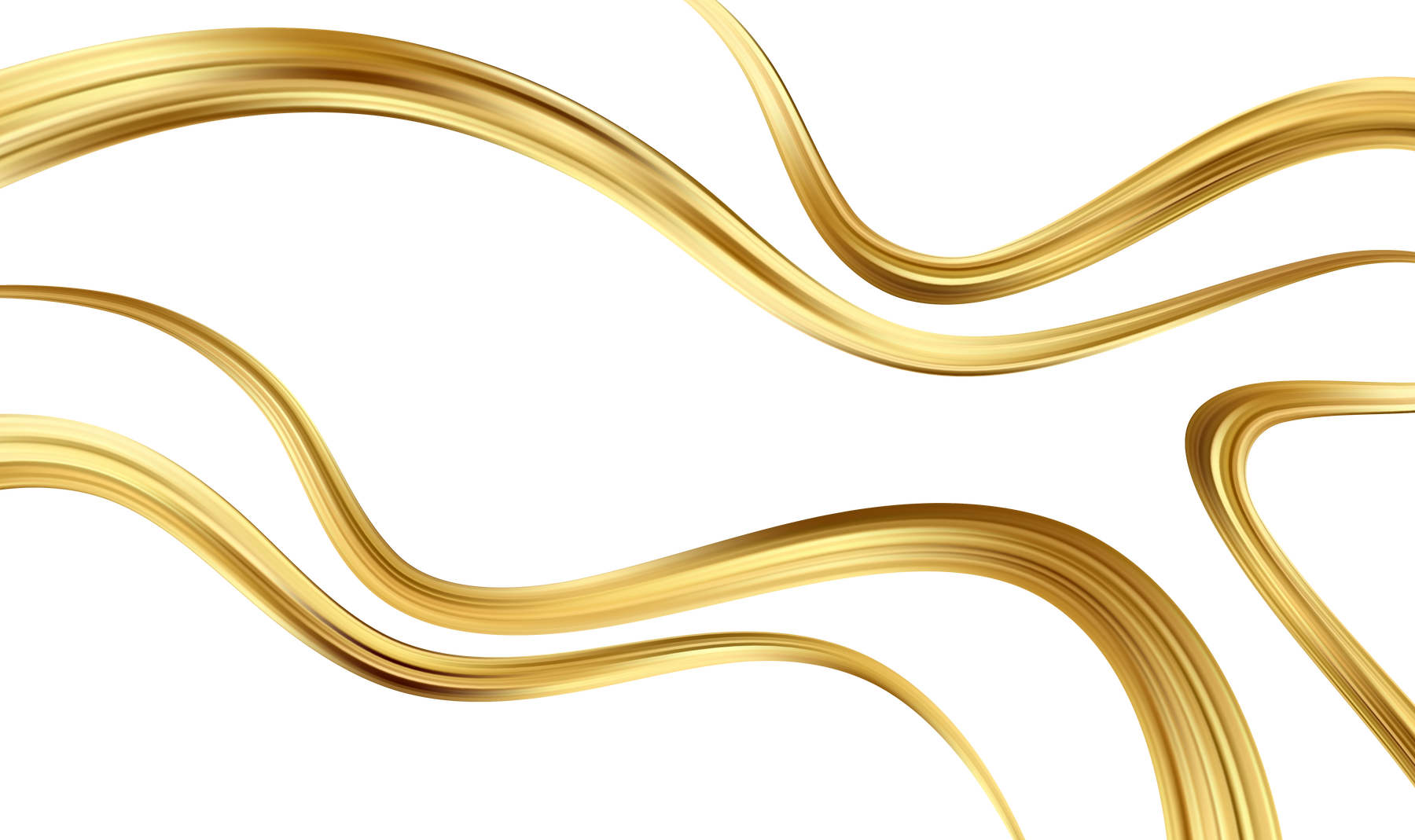 Golden Waves Wallpaper