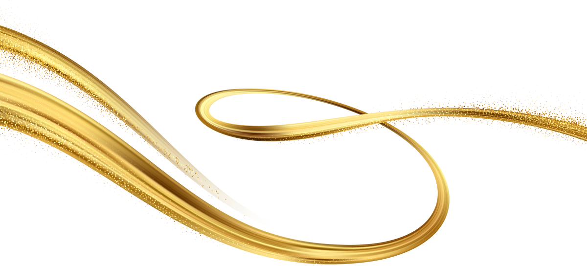 Golden Wave Illustration